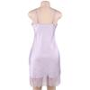 European American Plus Size Silk-Style Camisole Nightgown