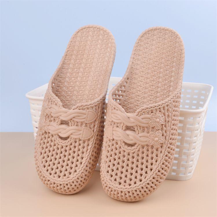 

Тапочки Baotou для женщин, нескользящие, летние, простые и модные, классные тапочки, удобные для домашнего использования 41