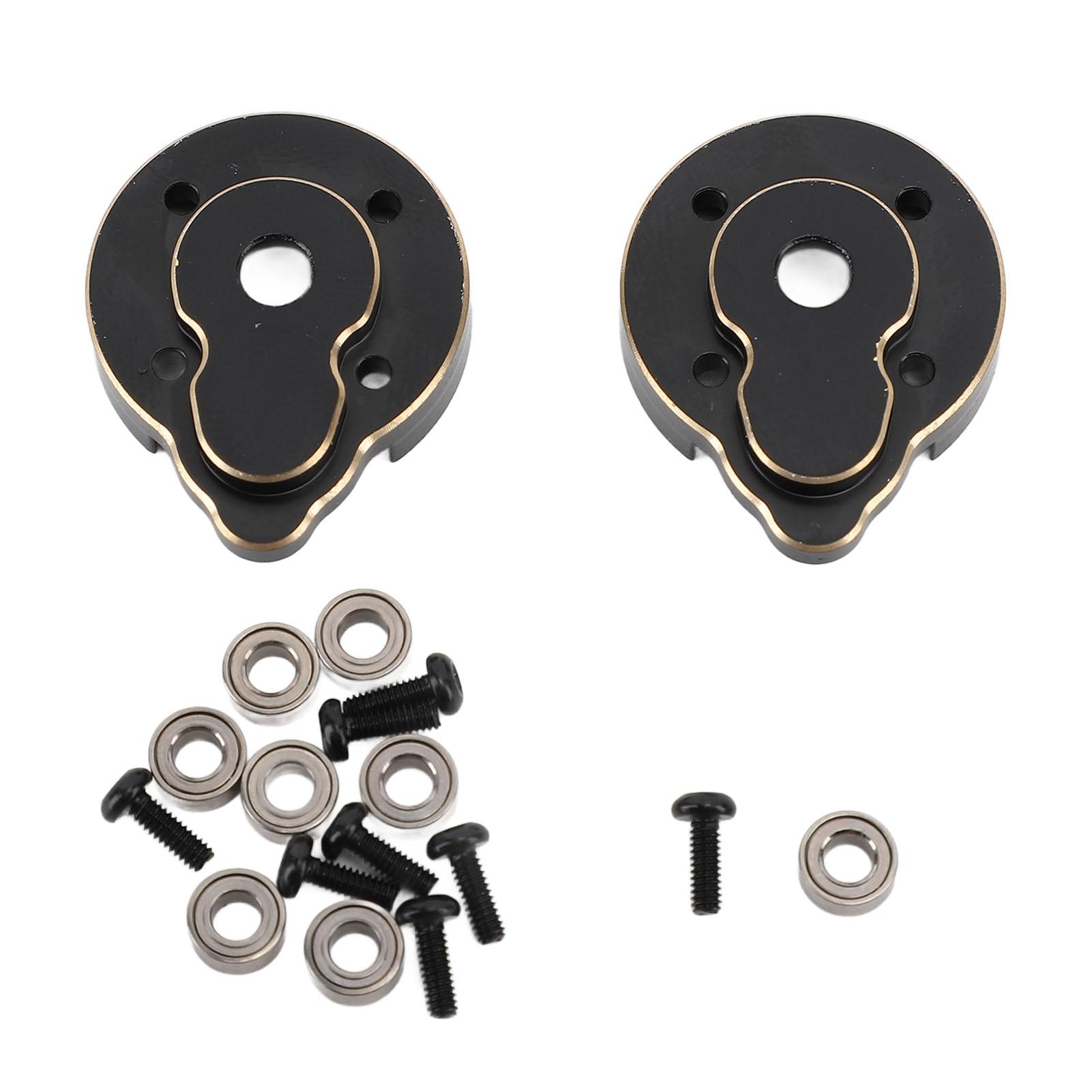 

2PCS Outer Rear Portal Covers Counterweight for HOBBYPLUS 118 4WD CP18P RC Car Copper