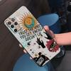 Positive Good Vibe Quote Case For Oppo A16 A17 A18 A96 A76 A60 A80 A40 A38 A58 A78 A98 A94 A74 A54 A15 A57 A77 A5 Pro