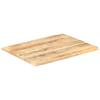 Solid Mango Wood Table Top 25 27 Mm Thick 80 * 60 Cm