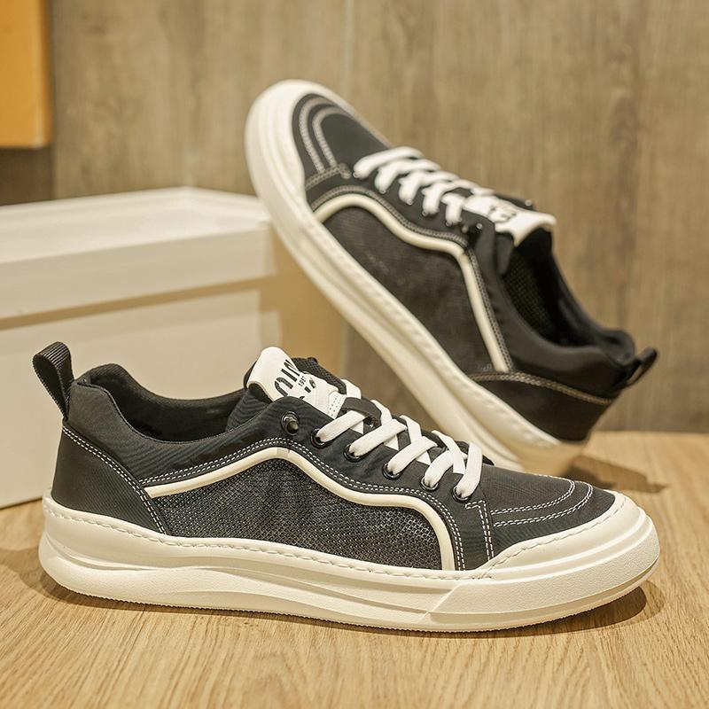 Fashion Leisure Walk Men Casual Shoes Fashion Outdoor Sneakers Simple Comfy Male Tenis Masculino Skateboard Footwear Breathable Trainers