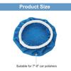 HARFINGTON 10pcs Car Polisher Bonnet Buffing Pad Micro-fiber Polishing Buffing Pad Cover for 7"-8" Car Buffer Bonnets Polisher, Dark Blue