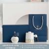 Ceramic Guochao Guyun Kuaike Cup Travel Tea Set Light Luxury Portable One Pot Four Cups Car Printing