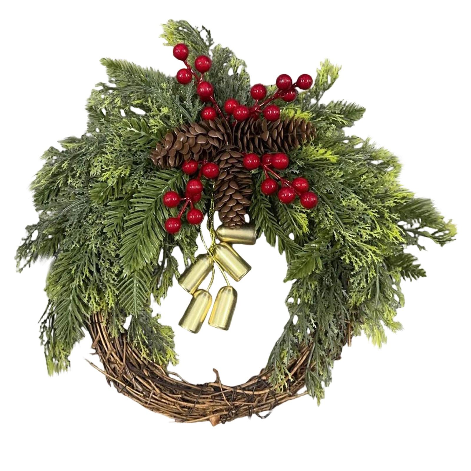 

Christmas Wreath Boho Wreath Christmas Day Wreath Home Decoration Door Wall Decoration