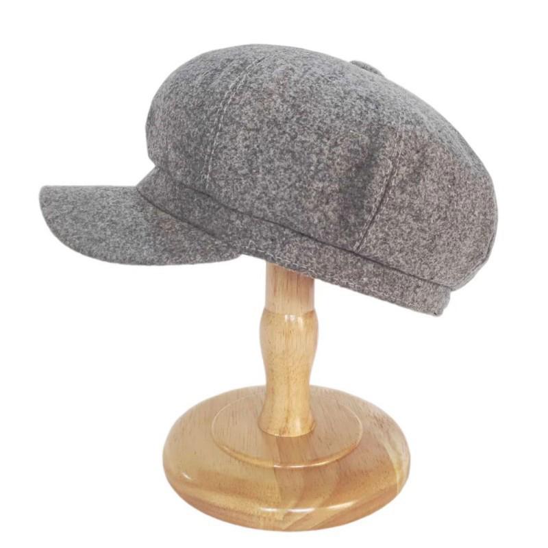 Women Beret Autumn Winter Octagonal Cap Hats Artist Painter Newsboy Hat Casual Beret Cap
