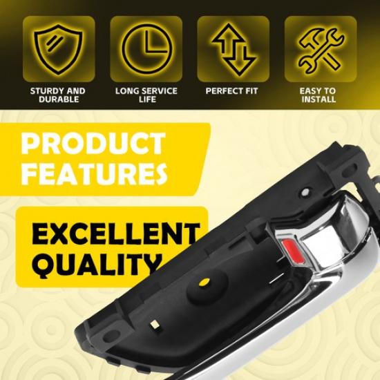 2X For 2011-14 2015 Kia Sorento Interior Ide Door Handle Right Passenger Side