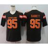 Mens American Football Jersey Brown Team Beckham Jr 13 Mayfield 6 Retro Style Fan Wear Rugby Sports