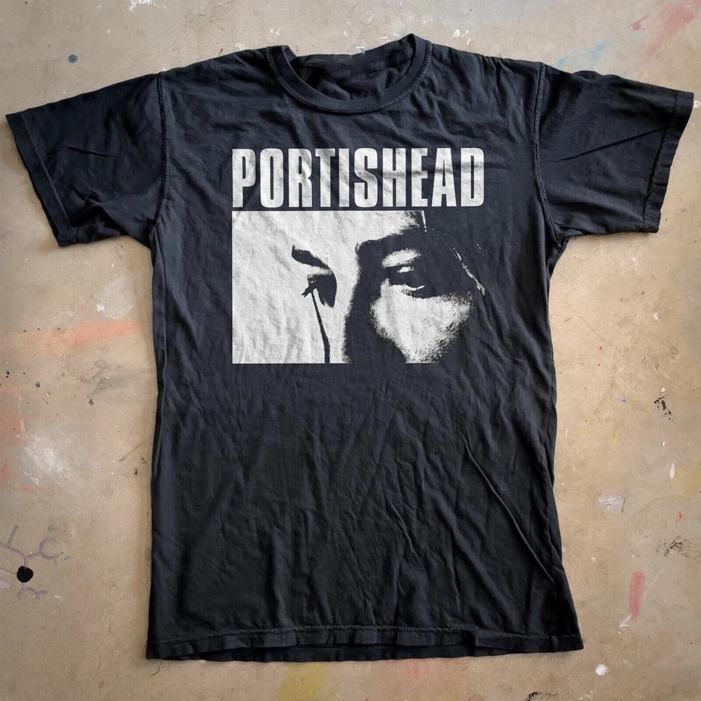 Portishead 90-е Короткий рукав Все размеры S M L 234XL Хлопок Унисекс Футболка XXXXL