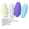 4Pcs Magnetic Decompression Toy Multi-Texture Sensory Stimulation Safe Silicone Material Portable Stress Relief Hand-Eye Coordination Toy