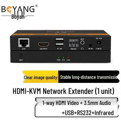 BOYANG HDMI KVM Network Extender Receiver