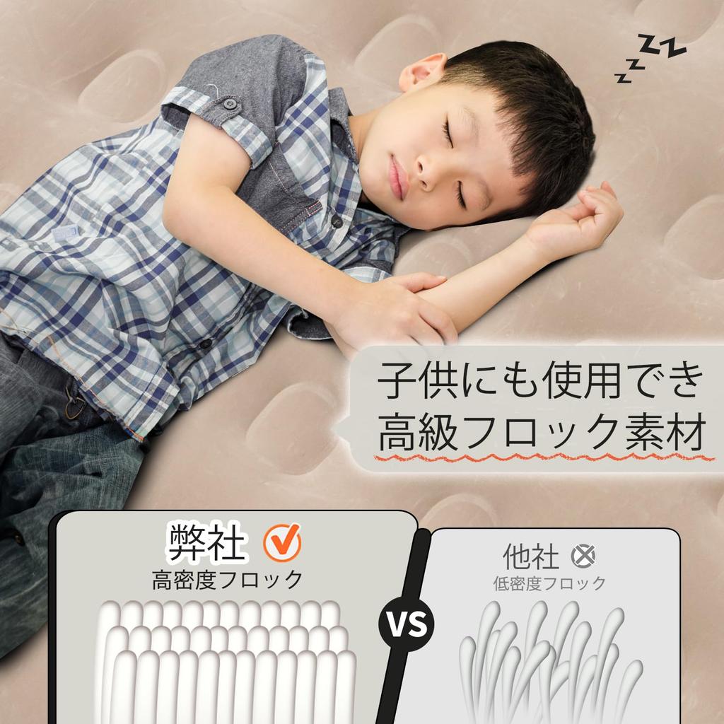 Kotesoto Air Double Air Electric Air Air Camping Electric Air Air For For Home Disaster For Load Capacity 198cm x 125cm x 25cm 300kg Bed, Size, Bed,