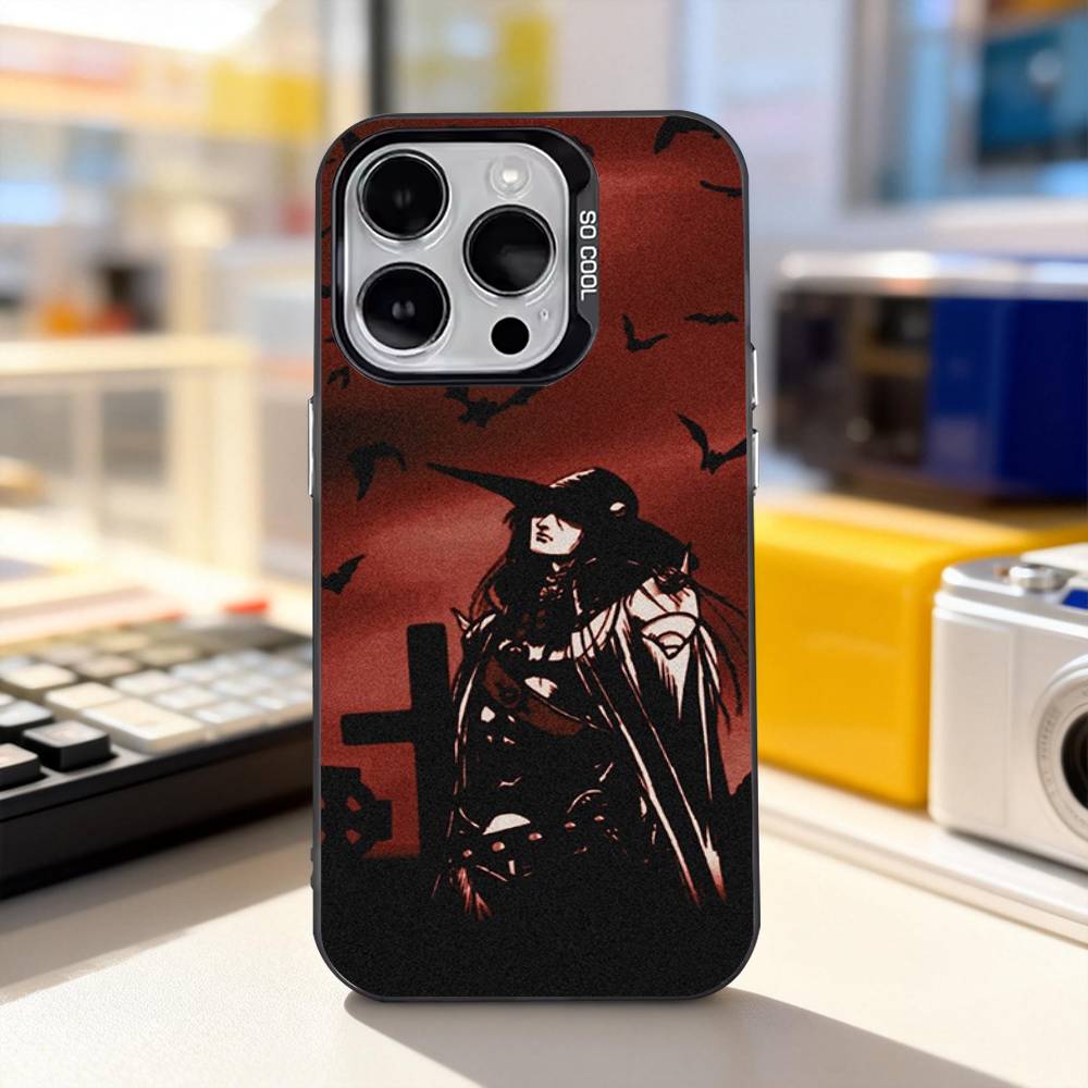 Comics Vampire H-Hunter D Phone Case For iPhone 11,12,13,14,15,16,17,Pro,Max,Plus,E,Air,Mini IMD Matte Black