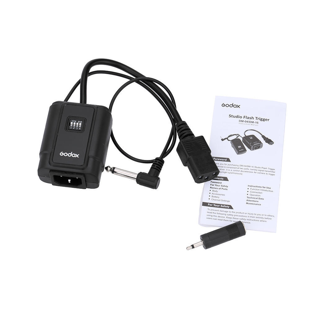 Récepteur de déclenchement sans fil pour flash de studio professionnel Godox DMR-16 16 canaux