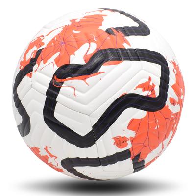 Portería Exterior Balón de Fútbol Tamaño Oficial 5 PU de Alta Calidad Balones de Partido de Equipo Entrenamiento de Fútbol Liga para Niño y Adulto