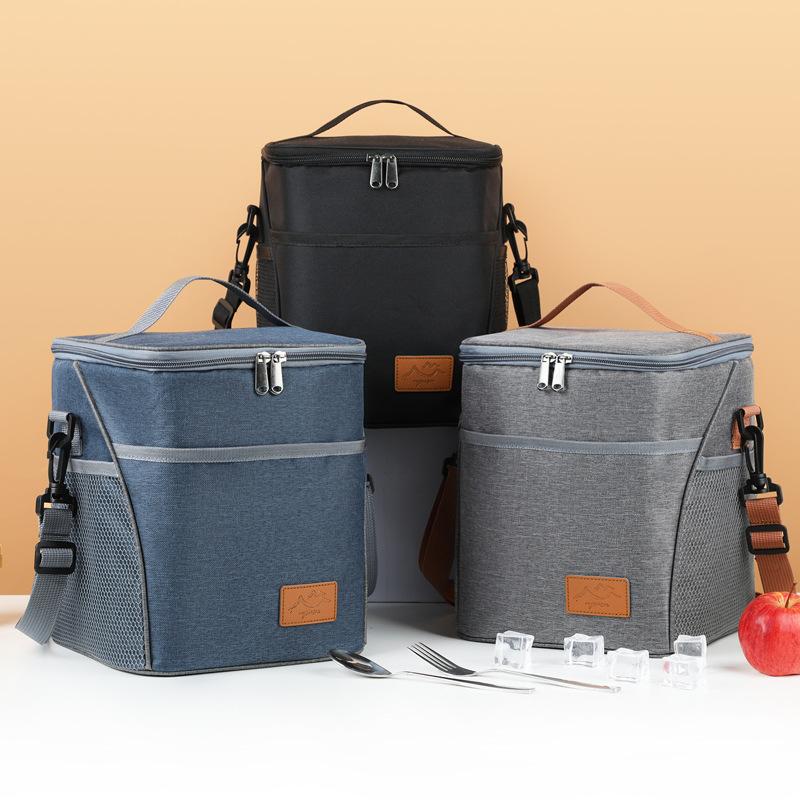 Hot Insulated Lunch Bag Insulation Bento Pack Aluminum Foil Rice Bag Meal Pack Ice Pack Student Bento Lunch Handbag Insulation