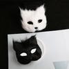 New Fox Long Hair Half Face Mask Halloween Makeup Ball Party Prop Liaozhai Little Fox Fairy Mask