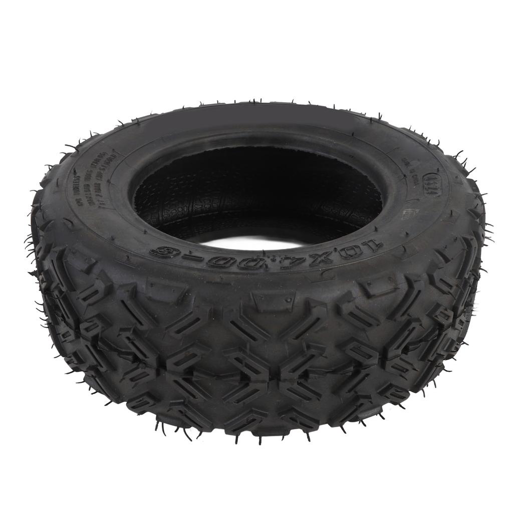 10x4.006TL Electric Scooter Vacuum Tire 10 Inch Rubber Vacuum Wheel Tire Replacement for Electric