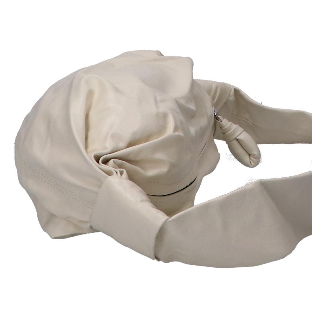 Lemaire BG0092 SMALL SOFT CROISSANT Shoulder Bag IvoryUsed