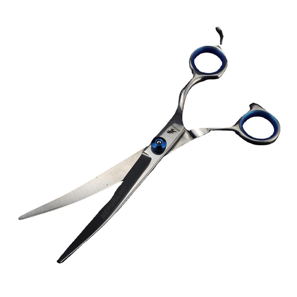 Naipusen 7-inch Pet Grooming Scissors Set: 4-Piece Straight Shears