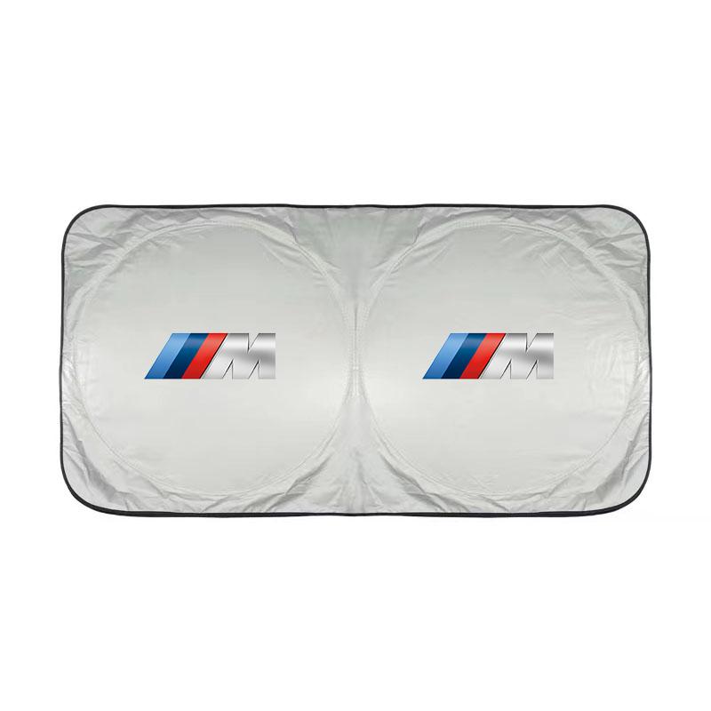 Car Front Window Sunshade Cover Parasol Windshield Sun Visor Sunscreen For BMW iX1 i7 F07 F48 F39 F34 F40 F45 F46 G30 Stickers WS4