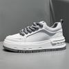 Herbst Leder atmungsaktiv bequem Plateau Freizeitschuhe zmd