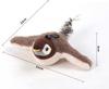 Simulated Bird Squeaky Cat Toy USB Charging Interactive Cats Toy Plush Kitten Toys for Boredom Relief Indoor Entertainment Play