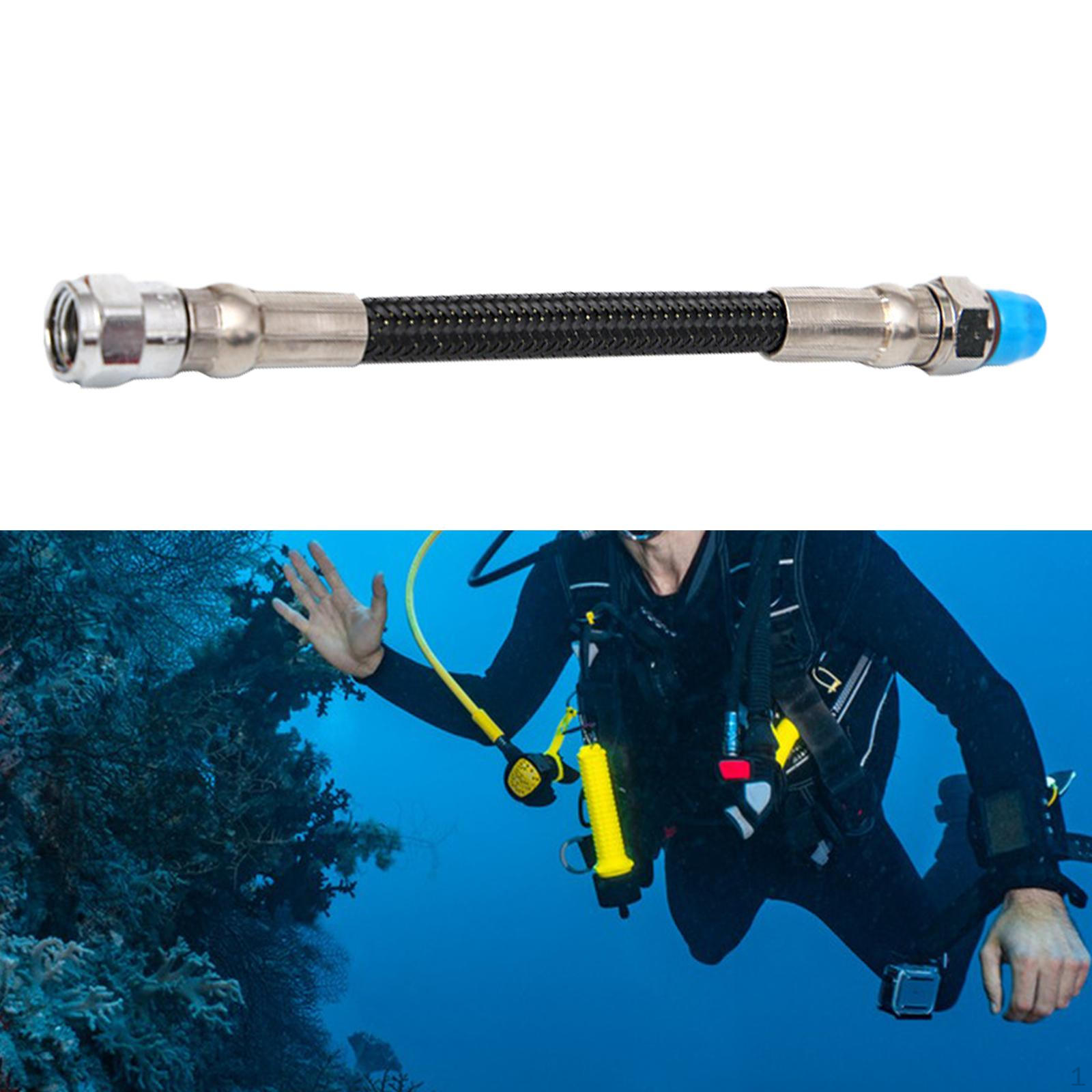 

Аксессуары для шлангов низкого давления для дайвинга для разъема BCD, замена 350 бар 15cm