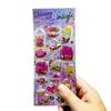 Evbyws Glitter Shaker Stickers 4 Types Cute Stickers with Sequins Perfect for and Schedules - - - Planners, Notebooks, Albums, Calendars, Suitcases,