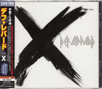CD DEF LEPPARD  X UICR1025 MERCURY 2002 Japan ObiMetal Used