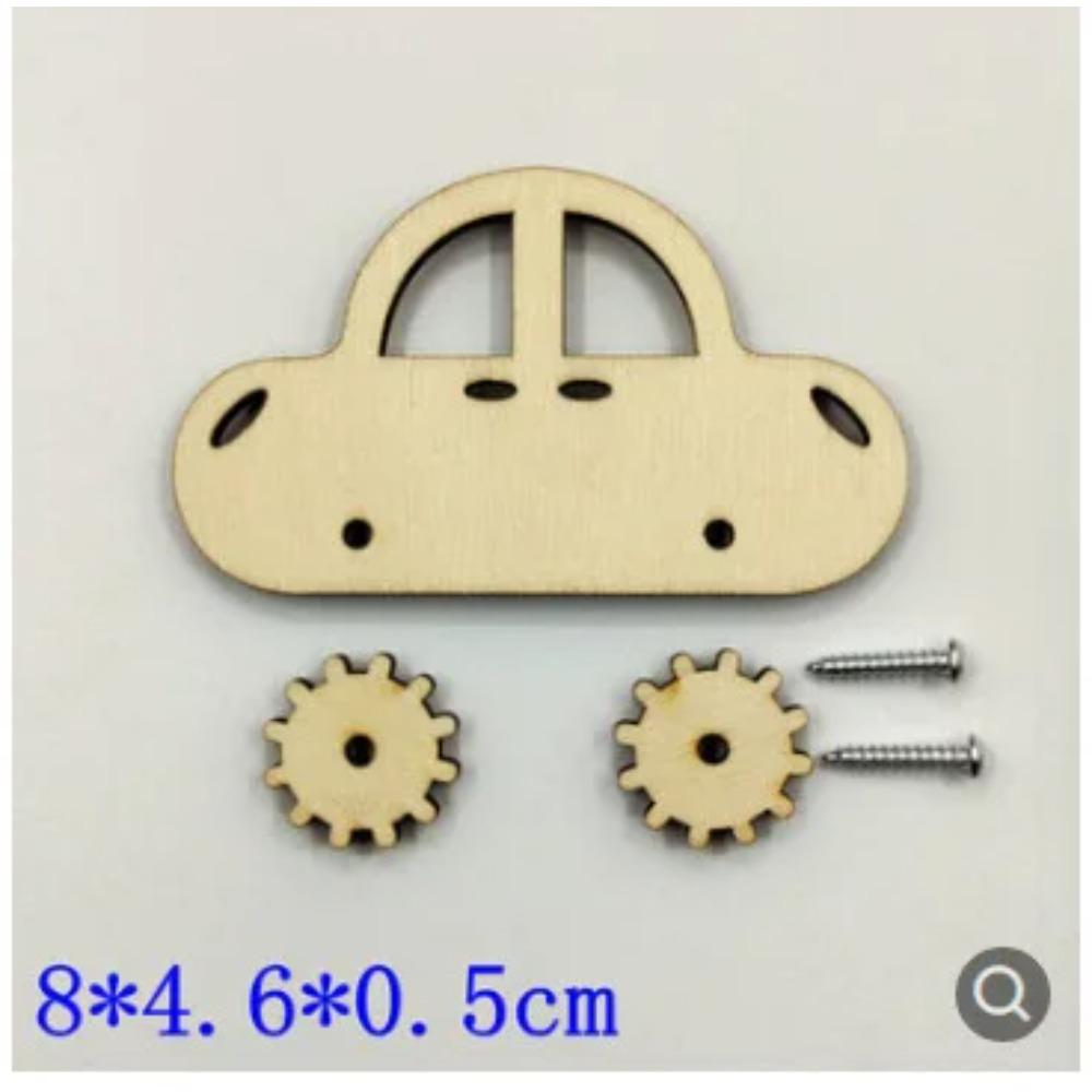 

Baby Montessori Busy Board DIY Wooden Toy Accessories Robot Lock Gear Horn Zipper Educational Graffiti Toy for Children Gifts