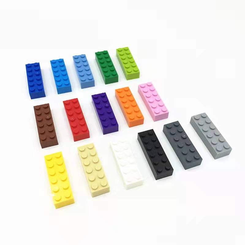 100g 2x6 Dot DlY Assembling Modules ThickFigures Bricks Educational Toy Creative Design SizeCompatible Equipped With Durable Plastic Playthings for