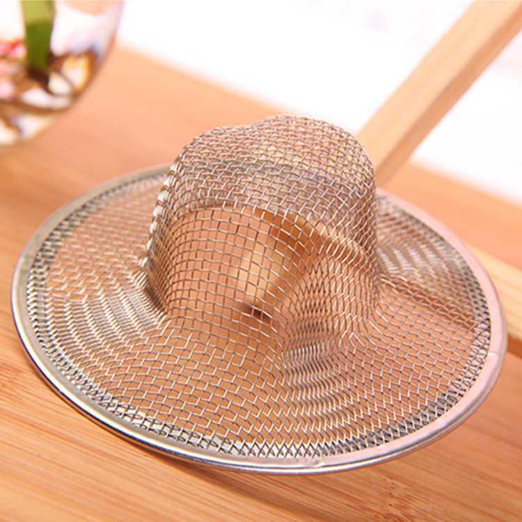 Stainless Steel Kitchen & Bathroom Sink Strainer - Anti-Clog Hair Catcher & Drain Filter