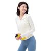 Women's Slim-Fit Ice-Feel Quick-Dry UPF50+ Hooded Sun Protection Jacket