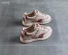 Leather mesh Forrest Gump shoes women's 2025 new autumn breathable retro versatile platform casual sports waffles
