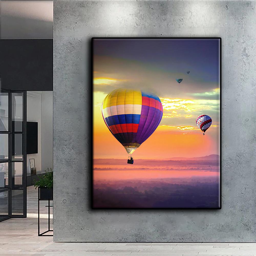 5D Diamond Painting Hot Air Balloon DIY Diamond Embroidery Rhinestone Home Decoration