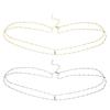 Double Layer Bead Ladies Waist Belly Chain Piercing Jewelry Fashion Body  Trendy Jewelry Accessories Spring Summer Gifts