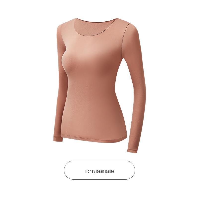 Damski Bezszwowy Zestaw Termiczny z Długim Rękawem z Kwasem Hialuronowym na Jesień