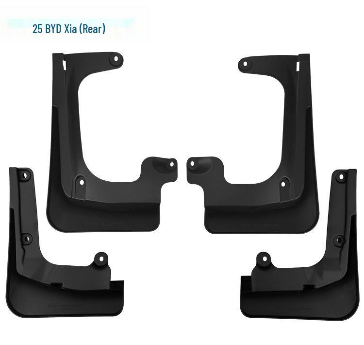 2025 BYD Xia Front and Rear Tire Mudguards