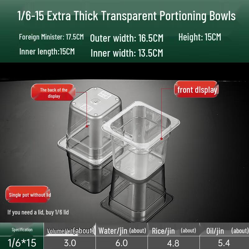 Acrylic Commercial Food Display Box