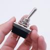 weideer 3Pcs Waterproof Toggle Switch 12V 25A 2 pin 2 Position SPST ON/Off Toggle Switch with Waterproof Cover for Auto Car KN3D-101