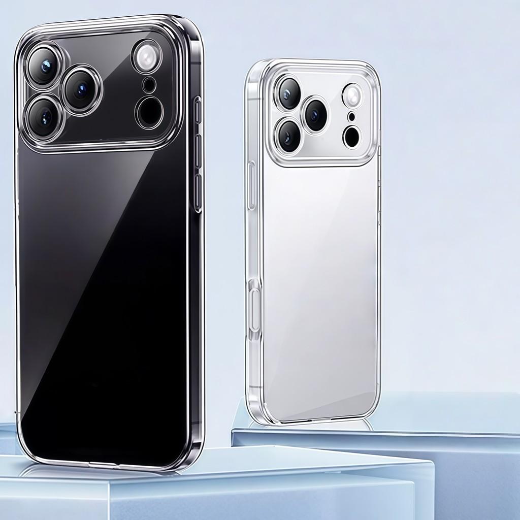 Transparent TPU Shockproof Protection Phone Case for iphone 17 Pro Max / 17Pro/17/Air/16Pro Max/16Pro/16+/16/16e- Crystal Clear