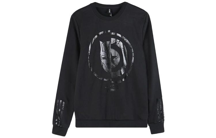 Adidas Neo Sweatshirts Men s Black Crew Neck Moderate Regular DW7810 S