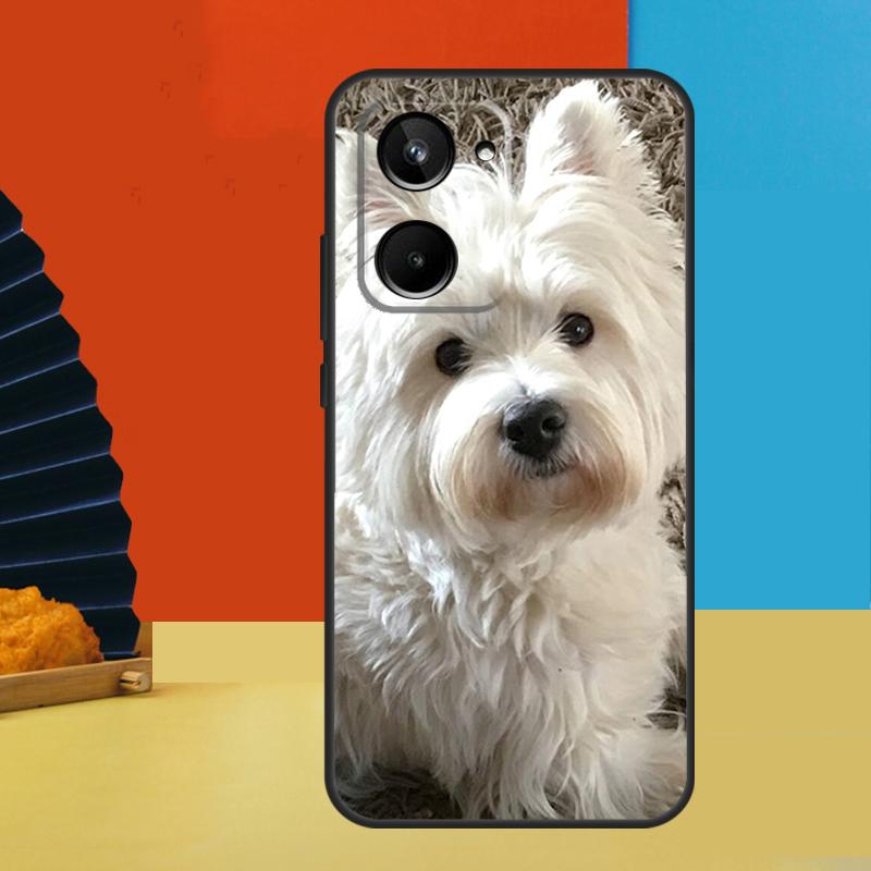 Westie Dog For Realme C75 C71 C55 C53 C67 C61 C33 C63 C51 10 11 12 13 14 Pro Plus C65 GT7 15 Pro Case