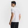 Fila Athletics Tennis Fashion Comfortable Simple Casual Sports Knit Short Sleeve Polo Shirt Men Tops Jade-White A11M523146F-WT