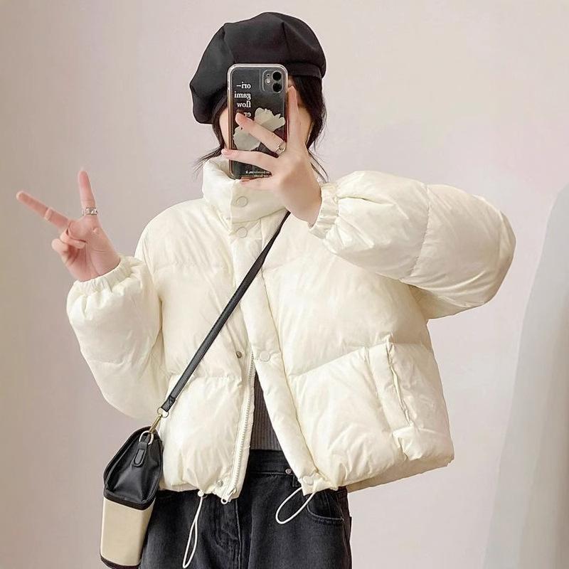 Down cotton clothes women's short models new models small loose fashion bread clothes cotton clothes live stream trend