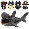 The Caribbean of Pirates Ghost Zombie Sharks Jack Sparrow Captain Figure Blocks Construction Bricks Building Toys For Children