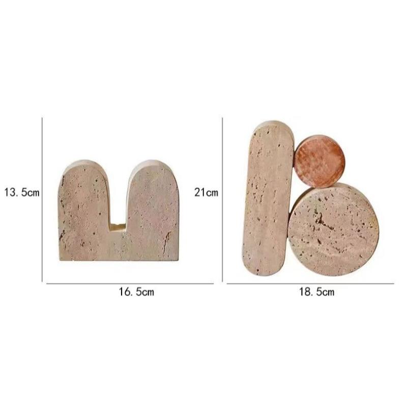 Creative Figurines Office Desktop Bookend Ornament Living Room Decoration Figurines Modern Simple Home Decoration Accessories