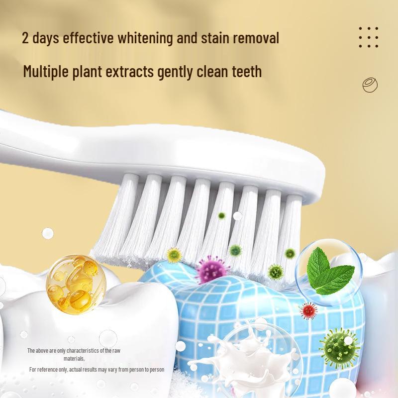 Korean Botanical Coconut Oil Whitening Toothpaste - Fresh Coconut Scent for Brightening Teeth and Fresh Breath