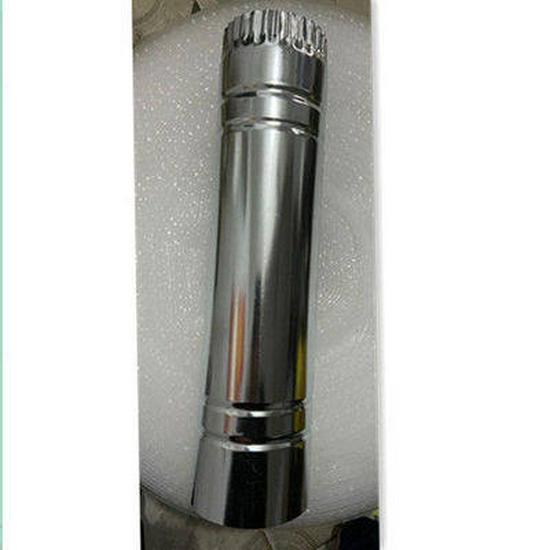 Galvanized Iron Wood Stove Chimney Ventilation Pipe - 3-Way for Kitchen and Fireplace